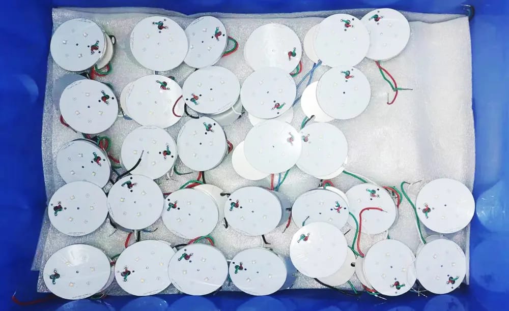 Aluminum substrates for LED pool lights