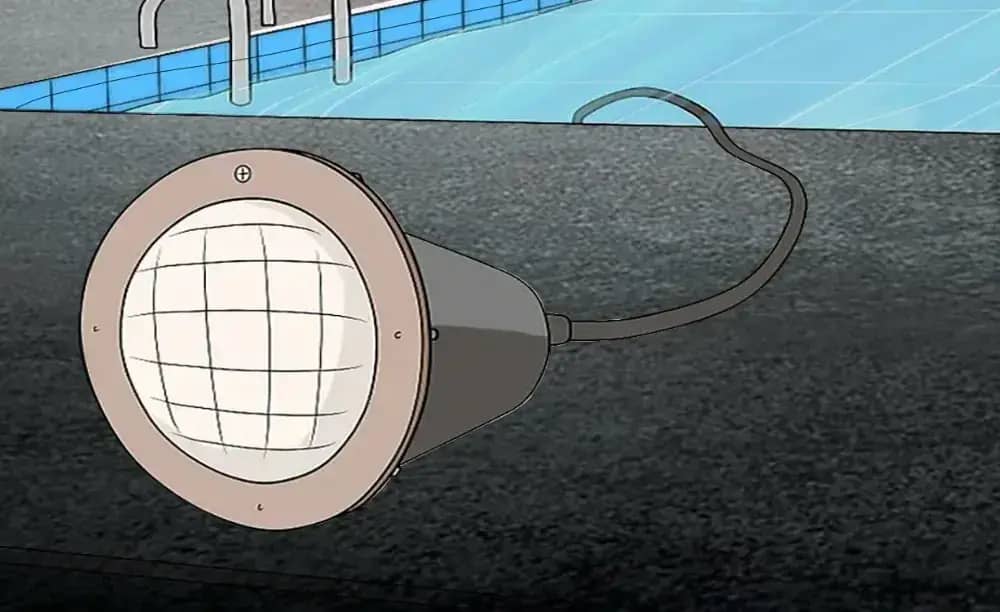 Remove the pool light