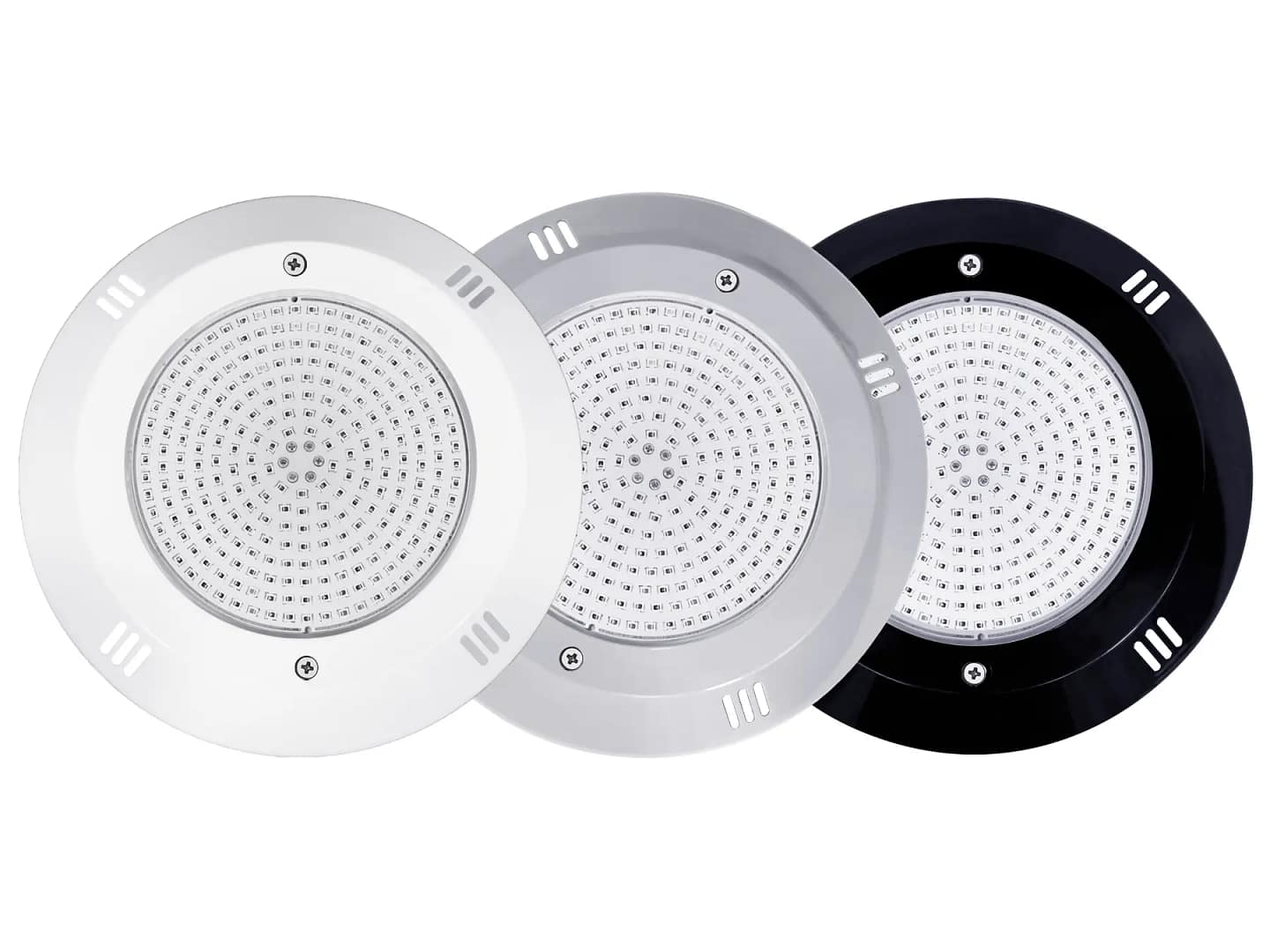 White Plastic Surface Mounted Pool Light