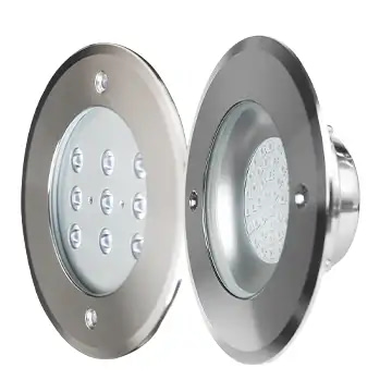 160mm Stainless Steel Recessed Pool Light