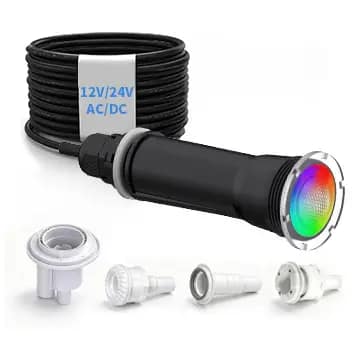 Alternatif Lampu Kolam Renang LED Tanpa Ceruk Pentair GloBrite 1,5 Inci