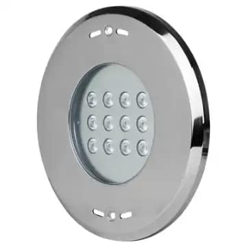 Lampe de piscine encastrée en acier inoxydable de 200 mm