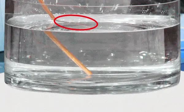 Refraction of light