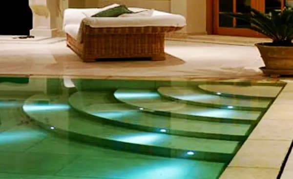 LED pool step light