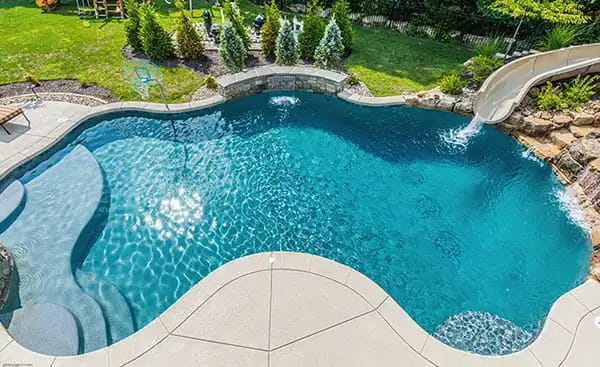 Beautiful Concrete Pool