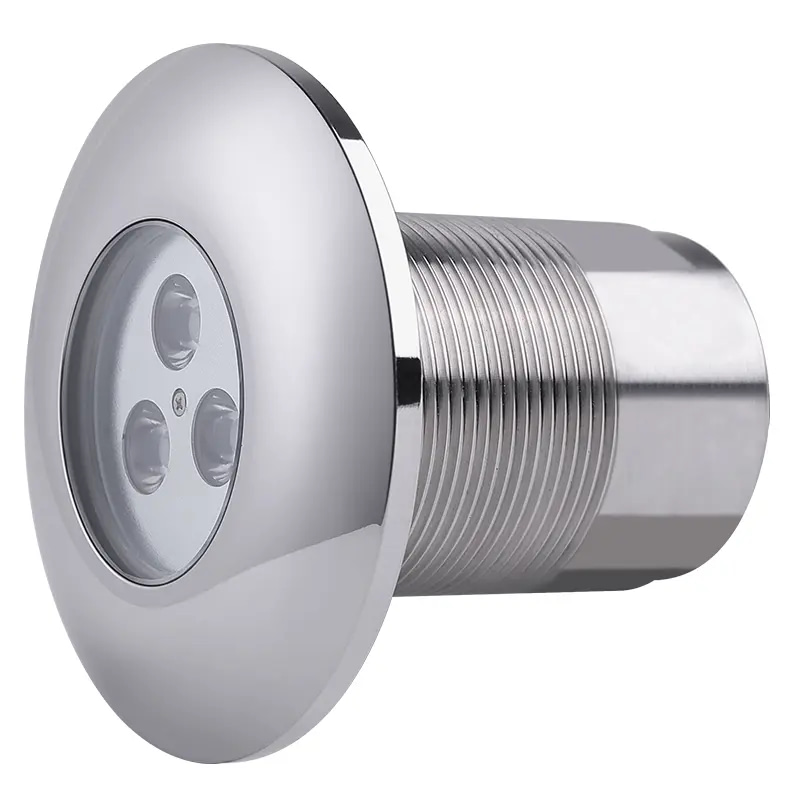 105mm 2 Inch Male Thread Stainless Steel LED Underwater Light