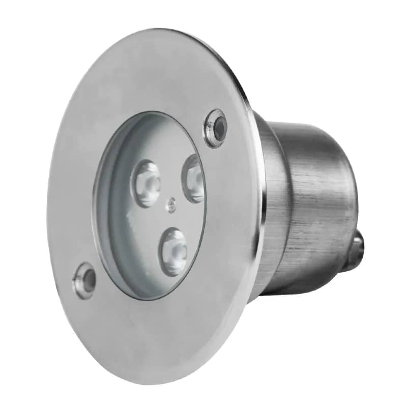 100mm Stainless Steel LED Light for Pools and Garden