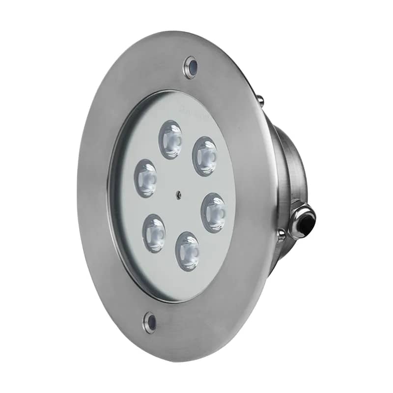 150mm Stainless Steel LED Light for Pools and Garden