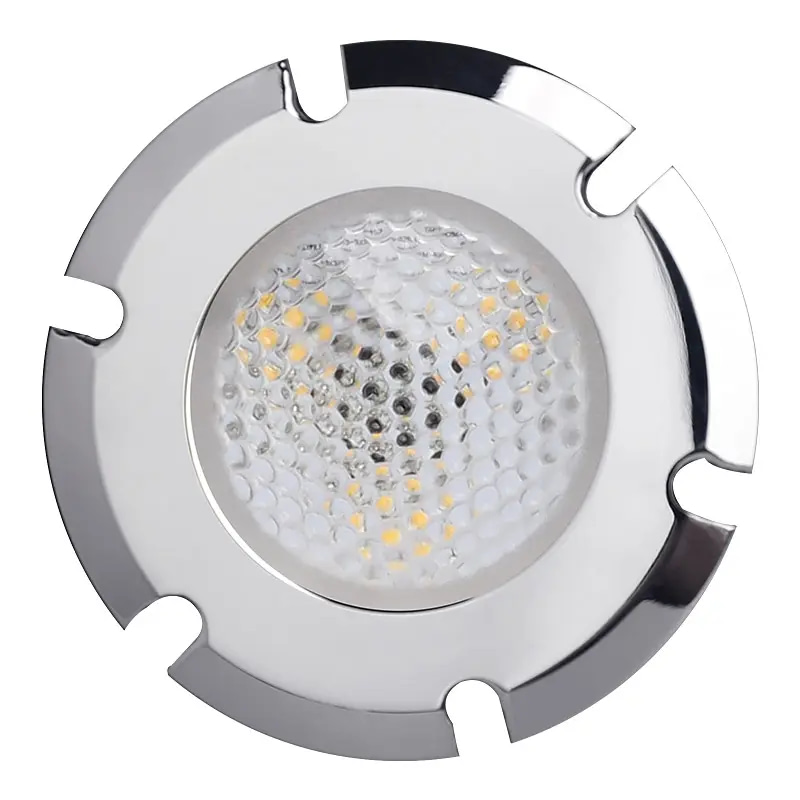 55mm Nicheless 1.5” Stainless Steel LED Pool Light for Pentair MicroBrite Replacement