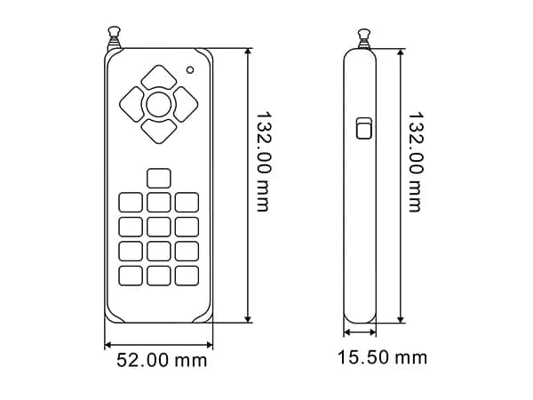 single controller size