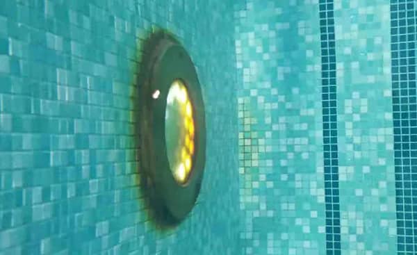 Rusty, poor quality pool light