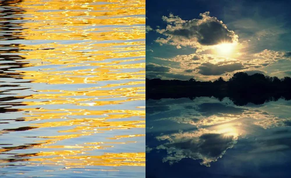 diffuse reflections and specular