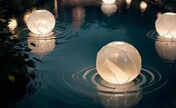 Floating Pond Light