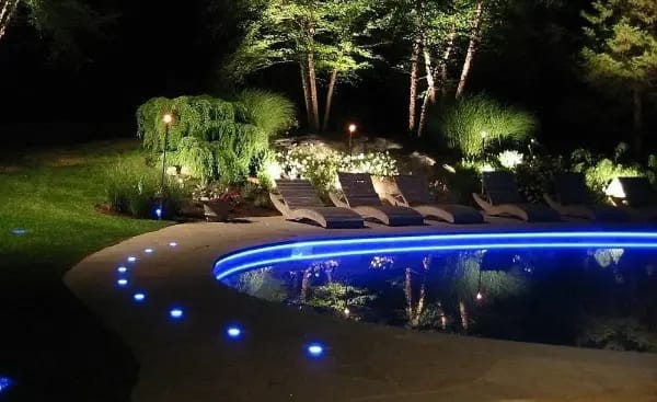 Pool edges LED Strips
