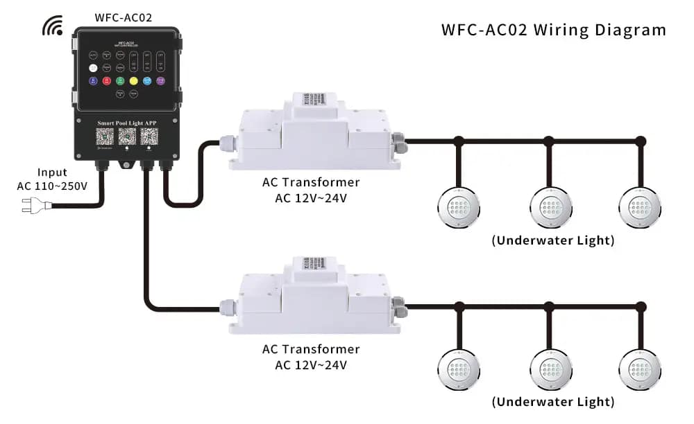 pool light transformer